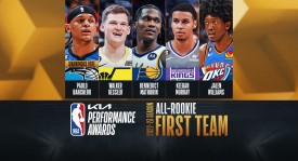 库里三分引爆比赛高潮，NBA库里戈贝尔对决经典瞬间